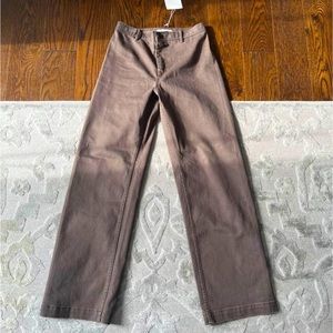 Oak + Fort TWILL pant size 2